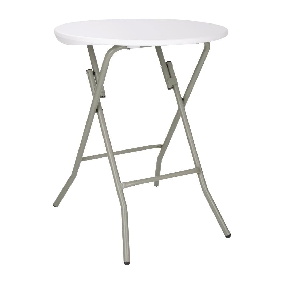 Bolero Foldaway Round Table 735X600mm Restaurant Bar Caf??? Commercial Dining