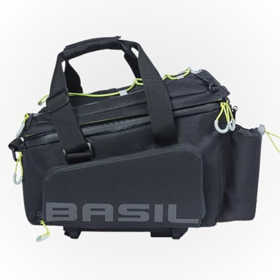Basil Miles XL Pro MIK Black Lime Trunkbag 9-36 litres