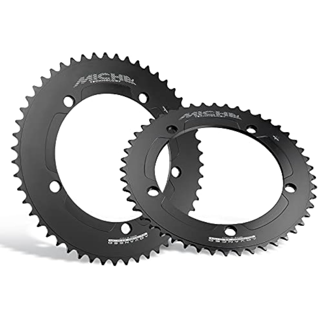 Miche Primato Advanced 144pcd Track Chainring, Black, 58t