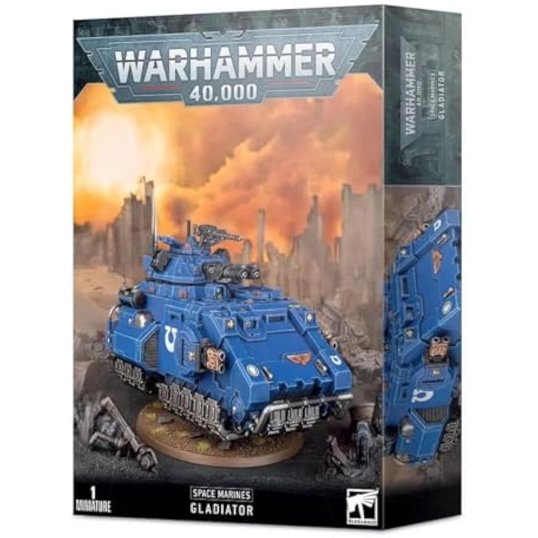 Games Workshop Warhammer 40k - Space Marine Gladiator Black GAW48-37-99-12-01-01-282
