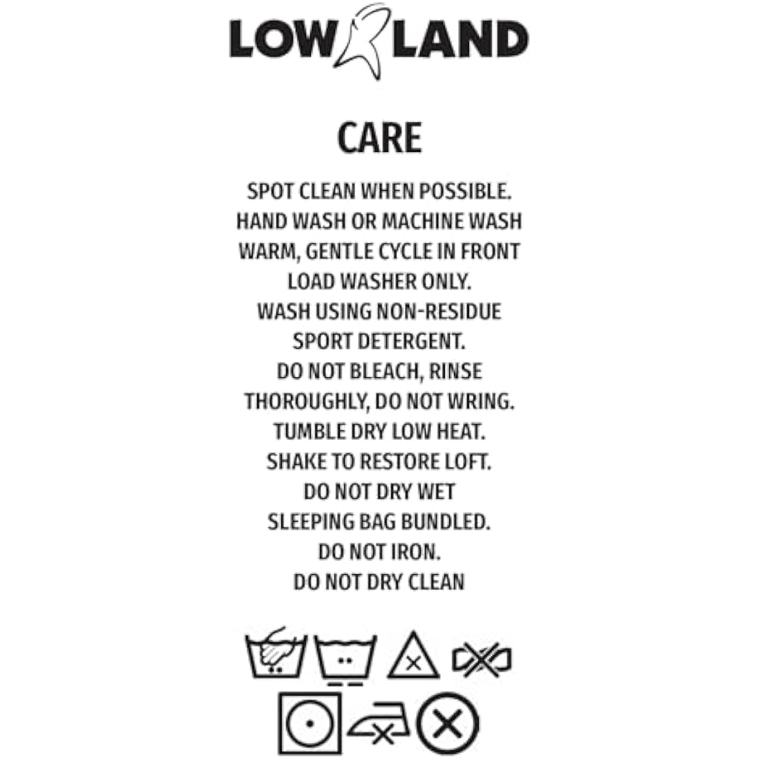 LOWLAND OUTDOOR Companion Economy Down Sleeping Bags, Red, 210 x 80 cm