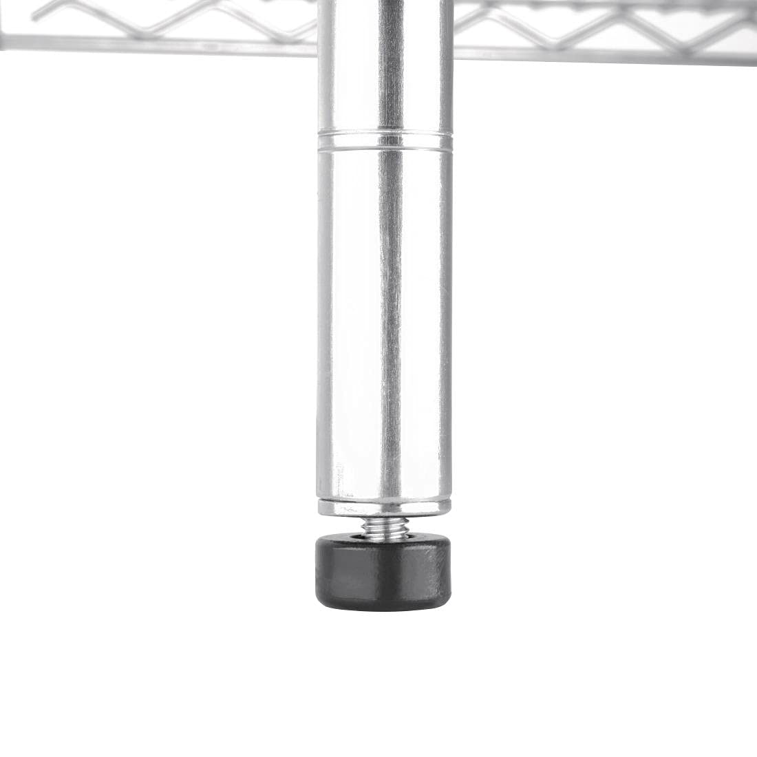 Vogue Flat Pack 4 Shelf Unit St/St - 610x1220mm