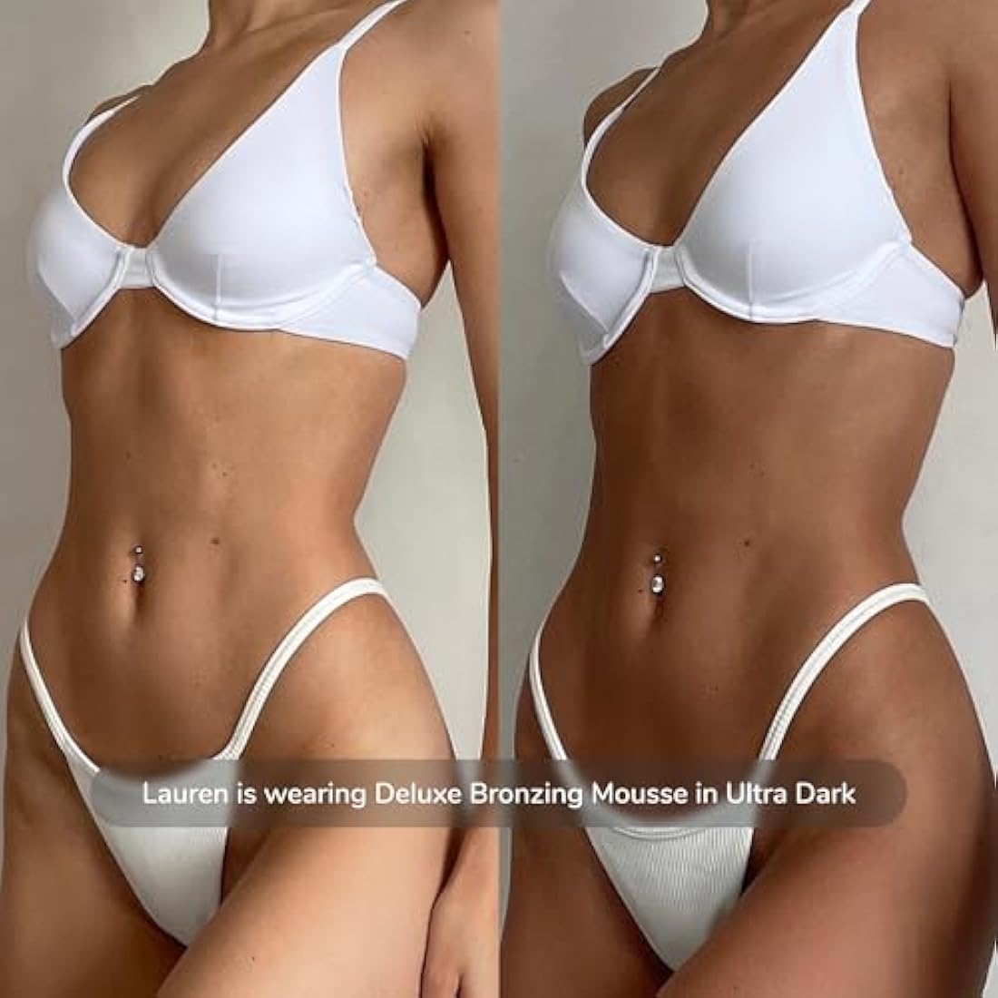 Loving Tan Deluxe Bronzing Mousse, Ultra Dark - Streak Free, Natural looking, Professional Strength Sunless Tanner- Up to 5 Self Tan Applications per Bottle, Cruelty Free, Naturally Derived DHA- 120ml
