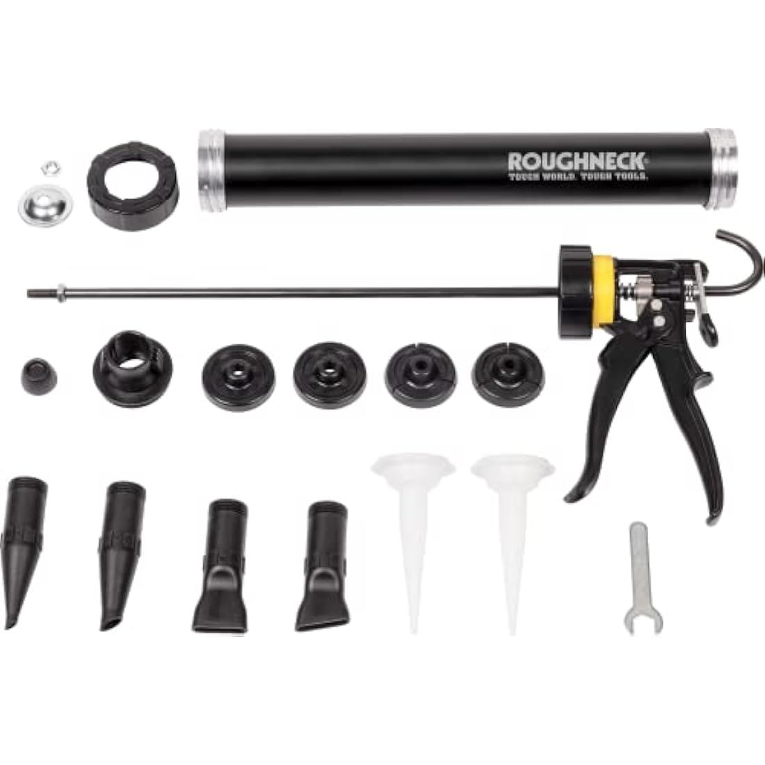 Roughneck ROU32150 Ultimate Mortar Gun - Heavy Duty Applicator for Mortar, Grout, Adhesives, Sealants - Back