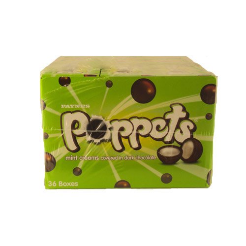 Paynes Poppets MINT CREAMS 40g x 36 Boxes TRADE CASE