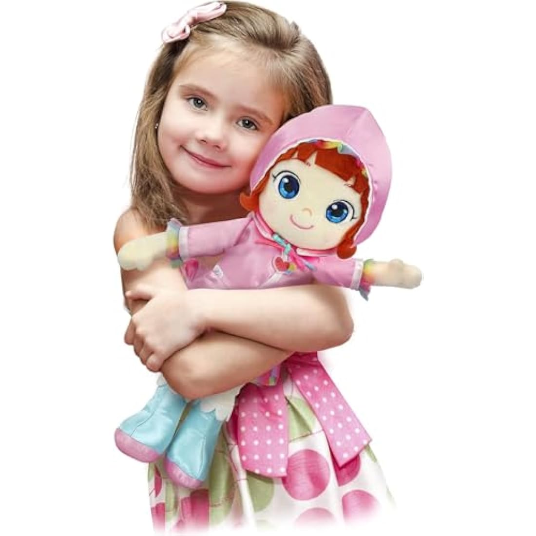 Rainbow Ruby - Licensed Mini Universe - My First Doll - Fabric Ruby Doll with Chocolate Figurine - Toy