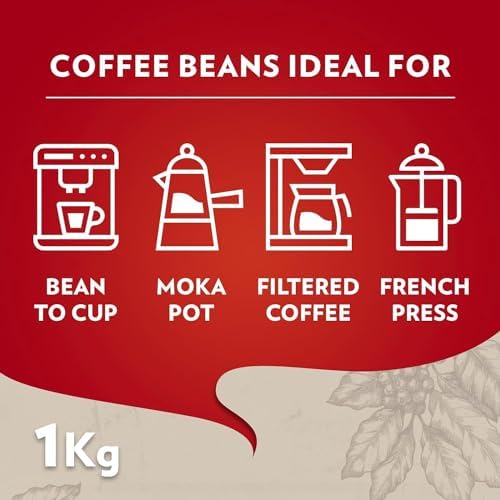 Lavazza Qualita Rossa Coffee Beans 1kg (3 Bags)