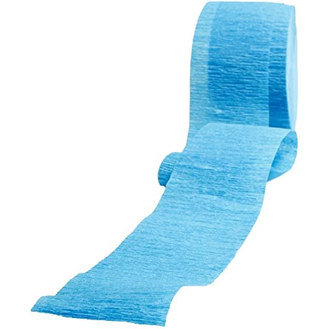 Baby Blue Crepe Paper Streamer (2 Meters) 1 Piece - Premium Quality Party Decoration for Celebrations and Events