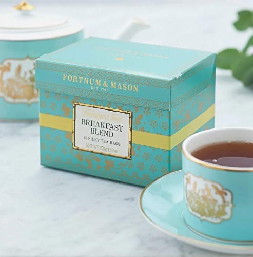 FORTNUM & MASON, Breakfast Blend, 15 Whole Leaf Silky Tea Bags