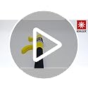 KRASER KR940B Heavy Duty Steering Wheel Lock Keyless Combination Code, Most Visible Deterrent Yellow Coated Reinforced Steel, Emergency Hammer, Universal Anti-Theft Device Car SUV Pick-Up Truck Van