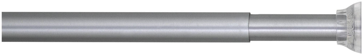 Sealskin Shower Curtain Tension Rod, extensible, Metal, Matt Aluminium, 2 X 2 X 115 cm