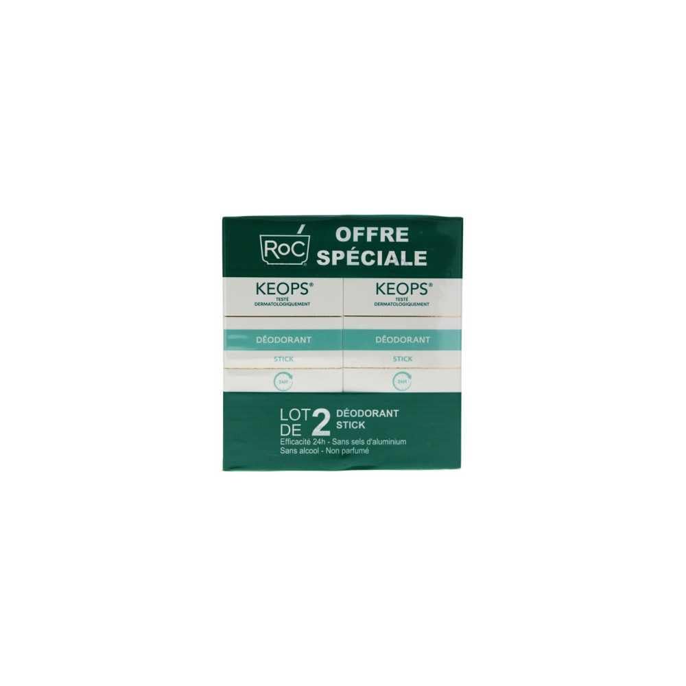 RoC Keops Deodorant Stick, 2-Pack, 40 ml