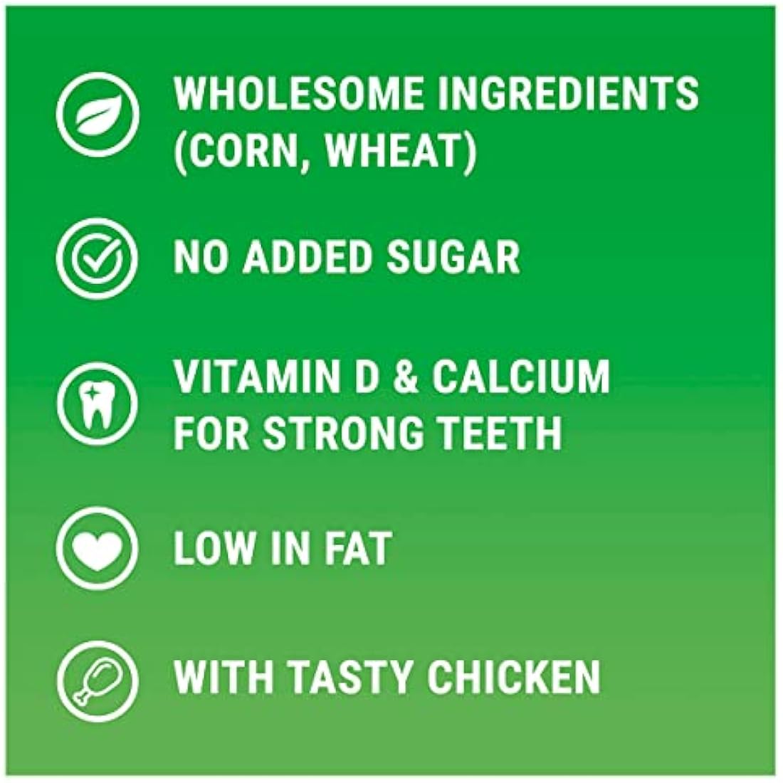 DENTALIFE Medium Dental Chicken Dog Chews 42 Sticks