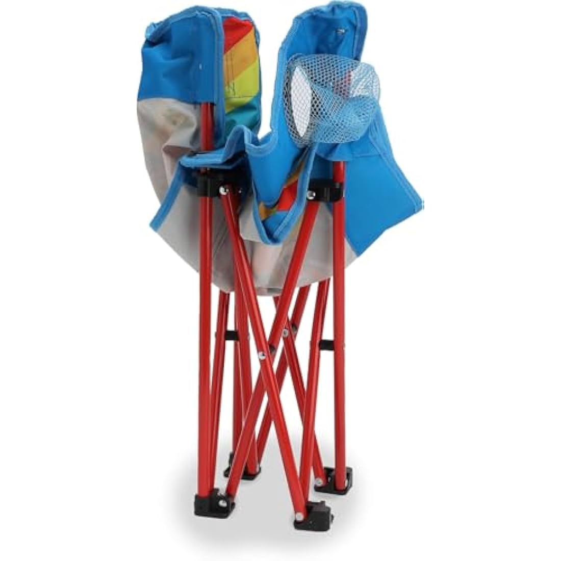 Toyland® Paw Patrol Pups Folding Children's Camping Chair With Cup Holder & Storage Bag - Perfect for Camping Trips, Beach & Garden