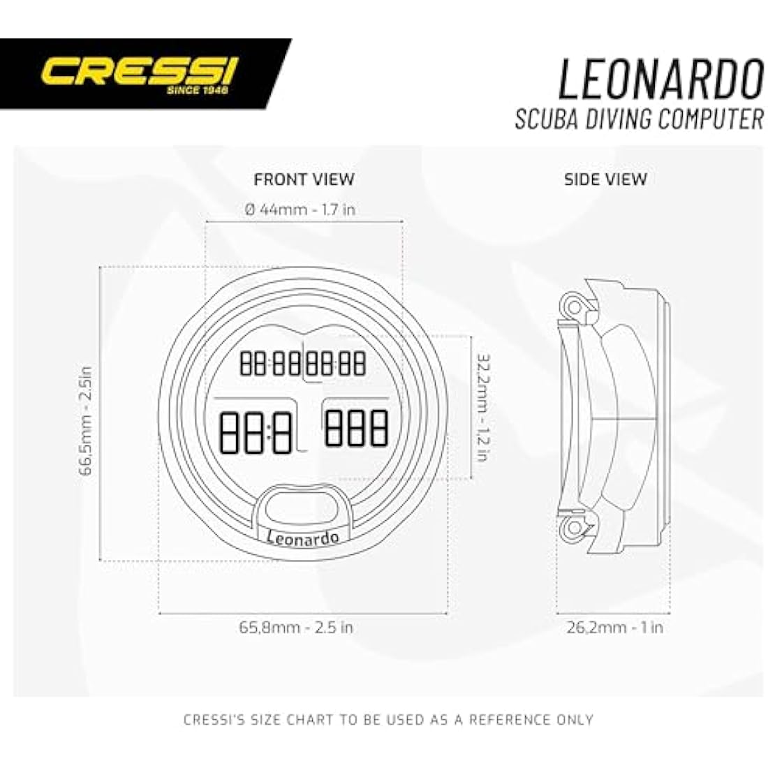 Cressi Leonardo Scuba Diving Computer