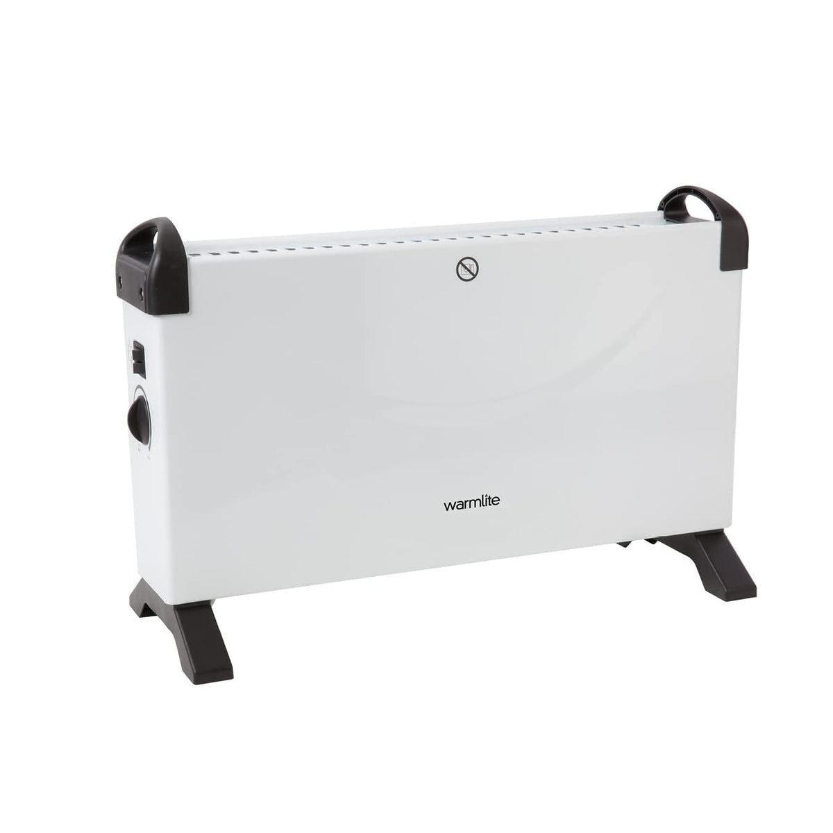 Warmlite WL41007 2000W Convection heater with an Adjustable Thermostat and Overheat Protection, White