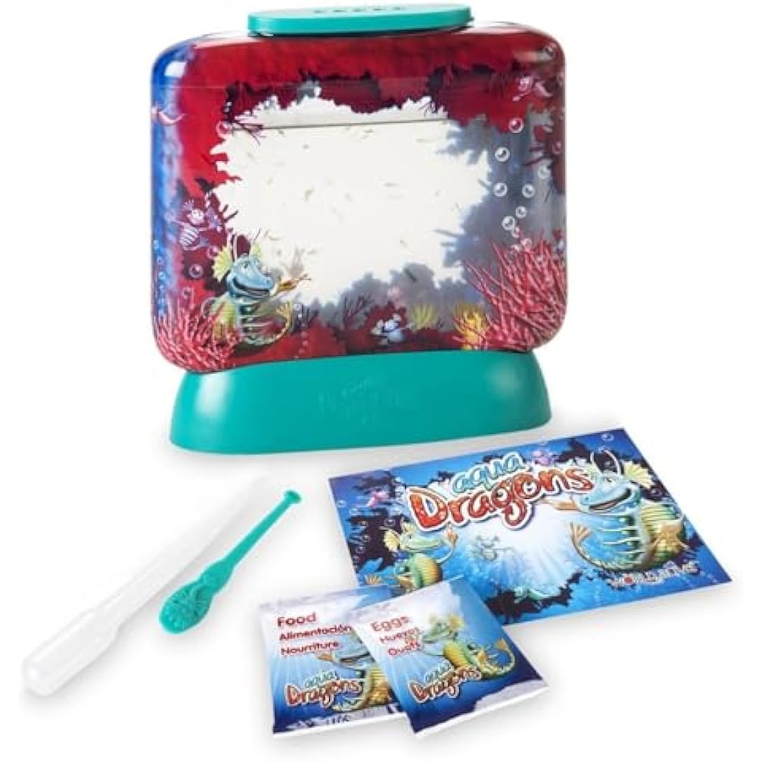 Aqua Dragons ID4001 World, Multicolor, 6 x 1.5 x 6 inches