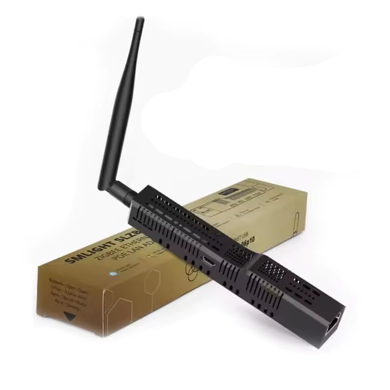 SLZB-06p10 - Zigbee 3.0 to Ethernet, USB and WiFi Adapter with PoE, Works with Zigbee2MQTT, Home Assistant, ZHA, SLZB-06 P10 (SLZB-06p10)