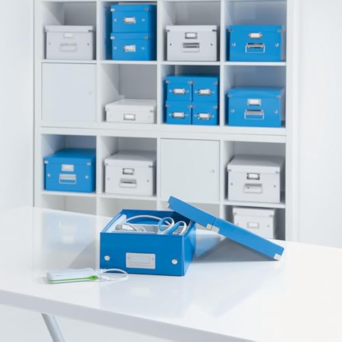 Leitz Storage Box, Blue, Click and Store Range, 60420036