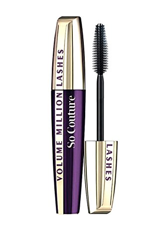 3 x L'Oreal Paris Volume Million Lashes So Couture Black Mascara 9.5ml