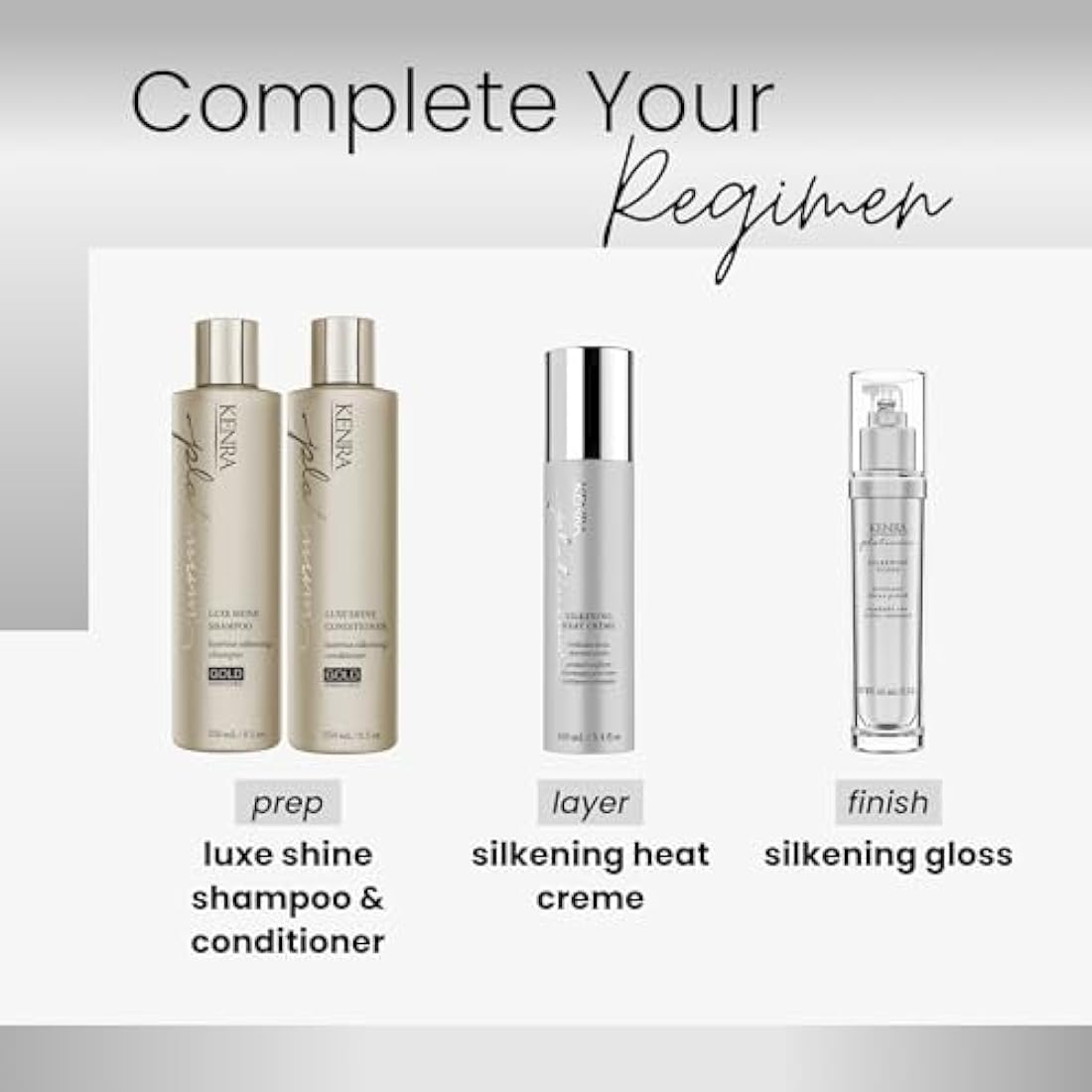 Kenra Platinum Silkening Gloss 65 ml or 2.26oz