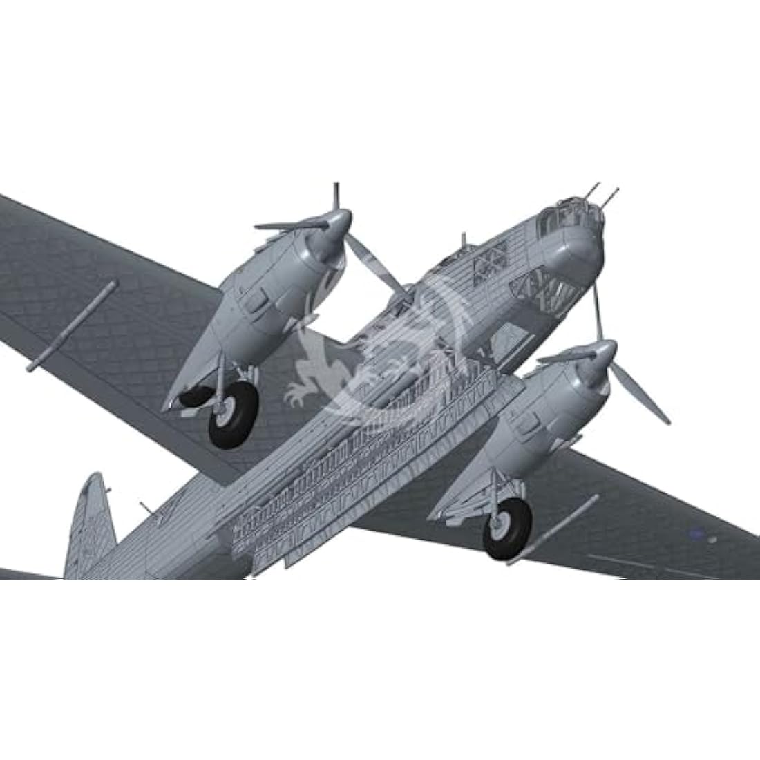 Airfix A08021 Vickers Wellington Mk.II Series 8 Aircraft 1:72 Scale Model Kit