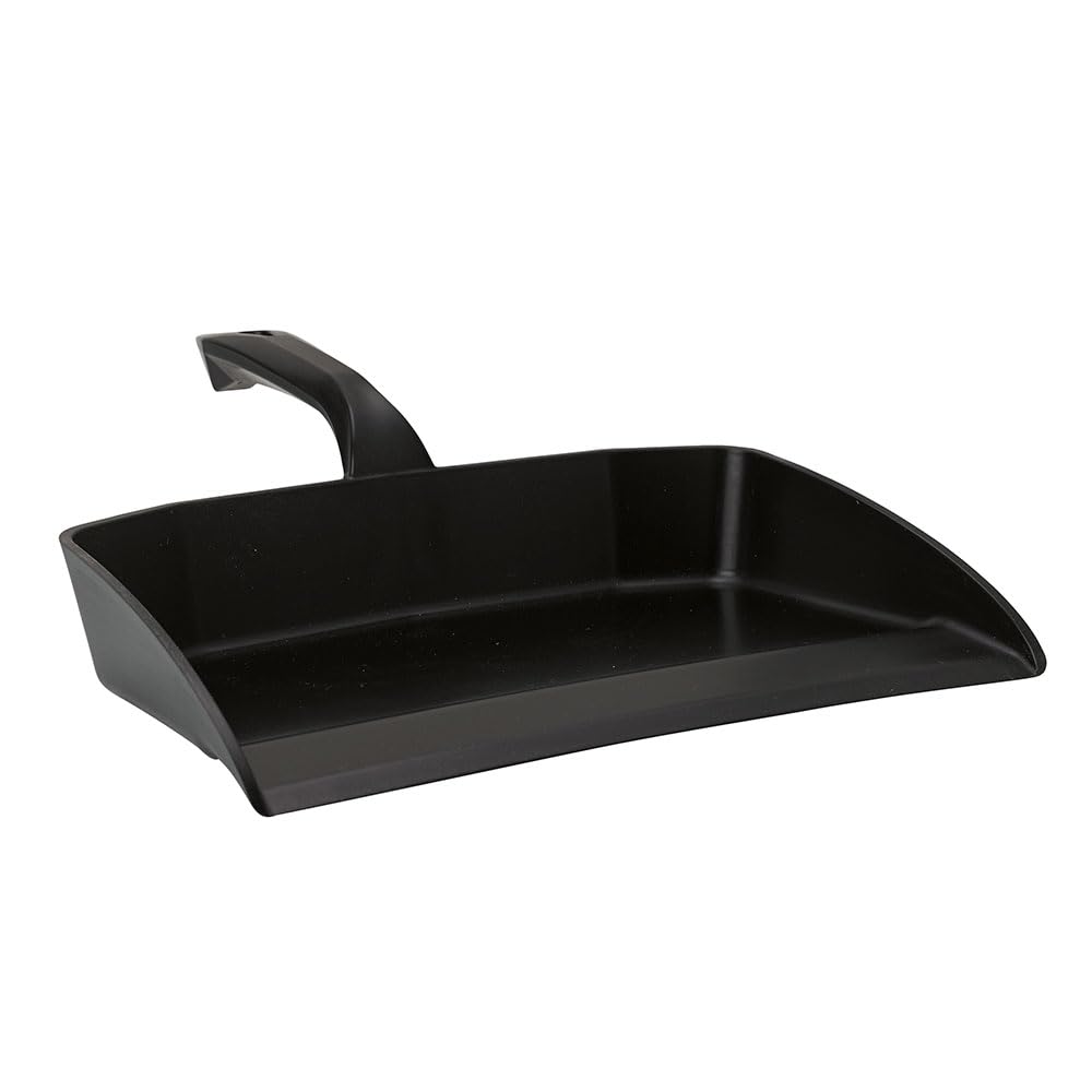 Vikan 56609 High Quality Polypropylene Dustpan / Shovel 330mm Wide, Black
