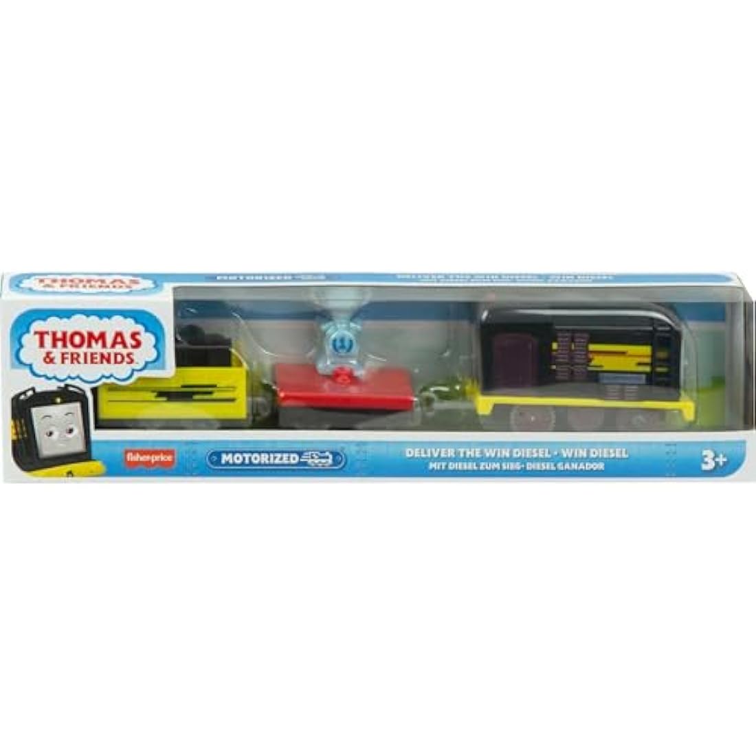 Thomas & Friends Deliver the Win Diesel Motorized Train Engine