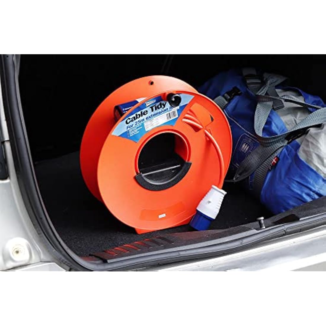 Cable Tidy Reel for Hook Up Lead Camper Caravan Motorhome Boat 25m