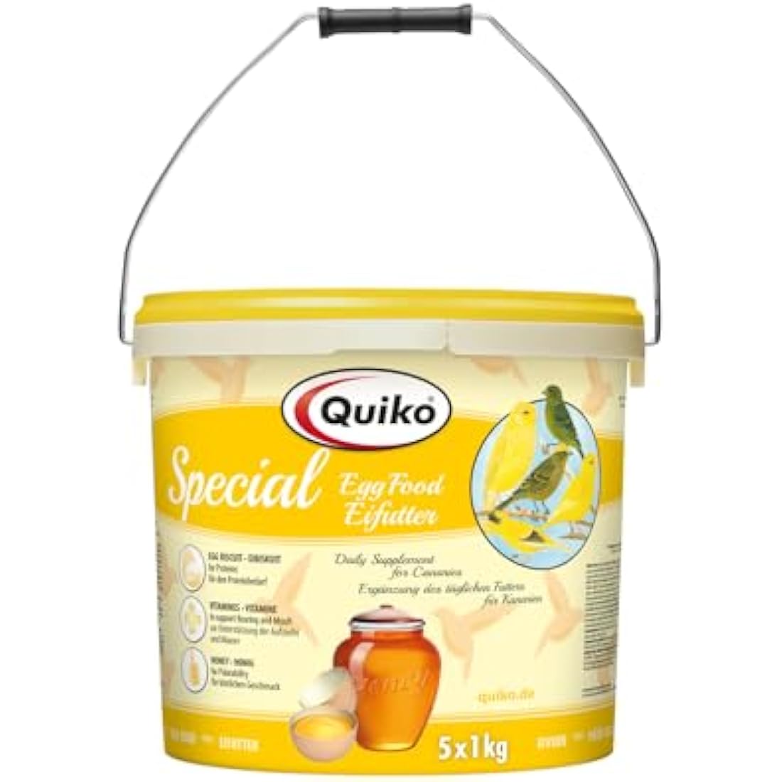 Quiko Special Egg Food 5 kg Egg Food for Canaries & Positur Canaries