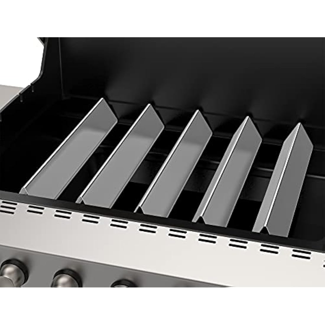 onlyfire Stainless Steel Flavorizer Bars for Weber Spirit 300 Series Gas Grill (Front Mounted Control Panel) - 7636