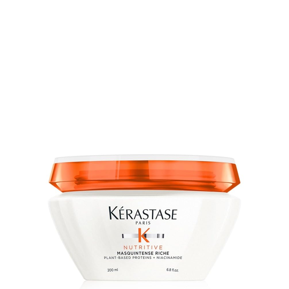 K?rastase Nutritive, Rich Deep Nutrition Hair Mask for Very Dry Medium to Thick Hair, With Niacinamide, Intensely Nourishing and Hydrating,