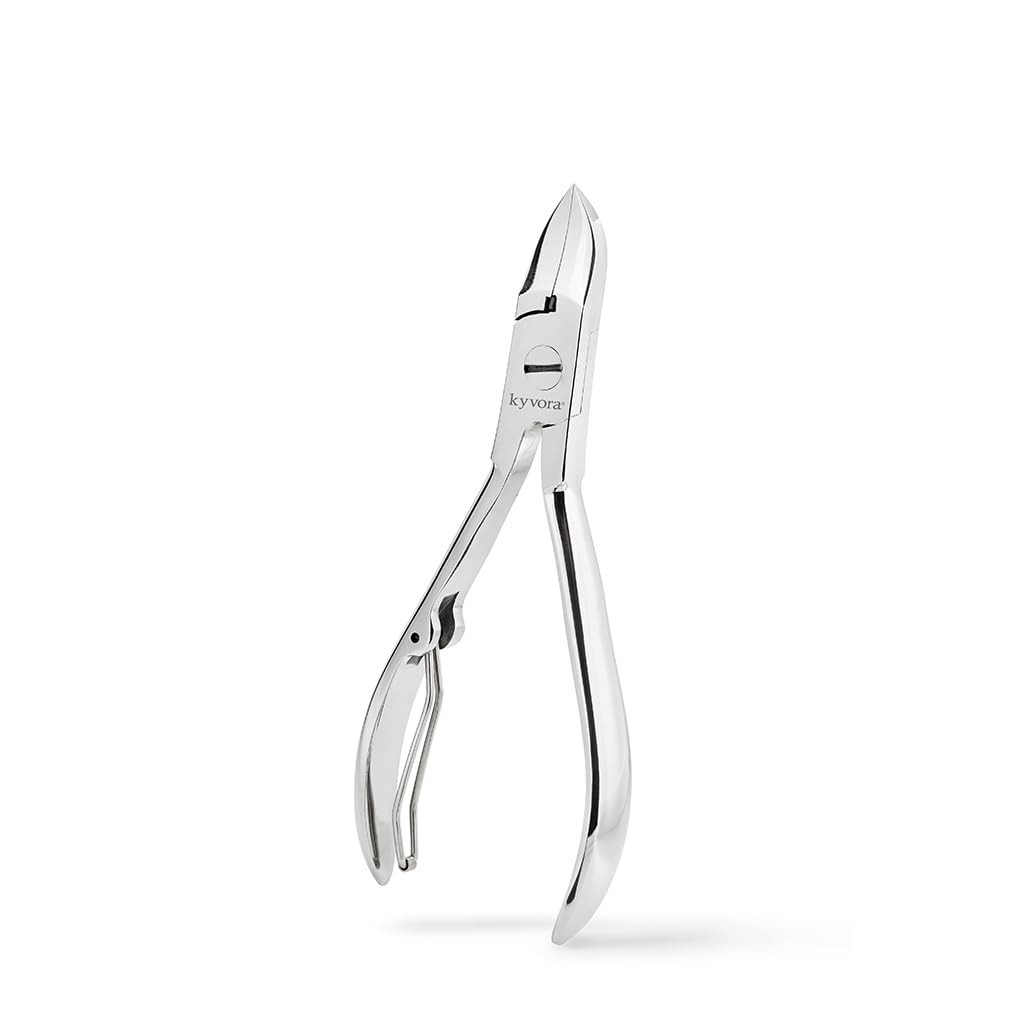 KYVORA Professional Nail Clippers with Rounded Jaw, Special Pedicure ? Pology, High Cutting Accuracy