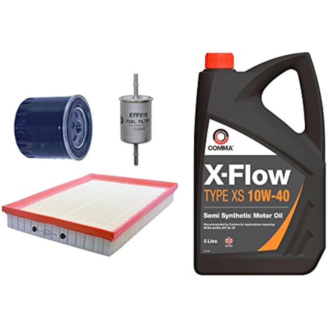 wlw XtremeAuto Service Kit Fuel Oil Air Filter ZAFIRA 1.6 16V PETROL 99-05 1600cc +oil
