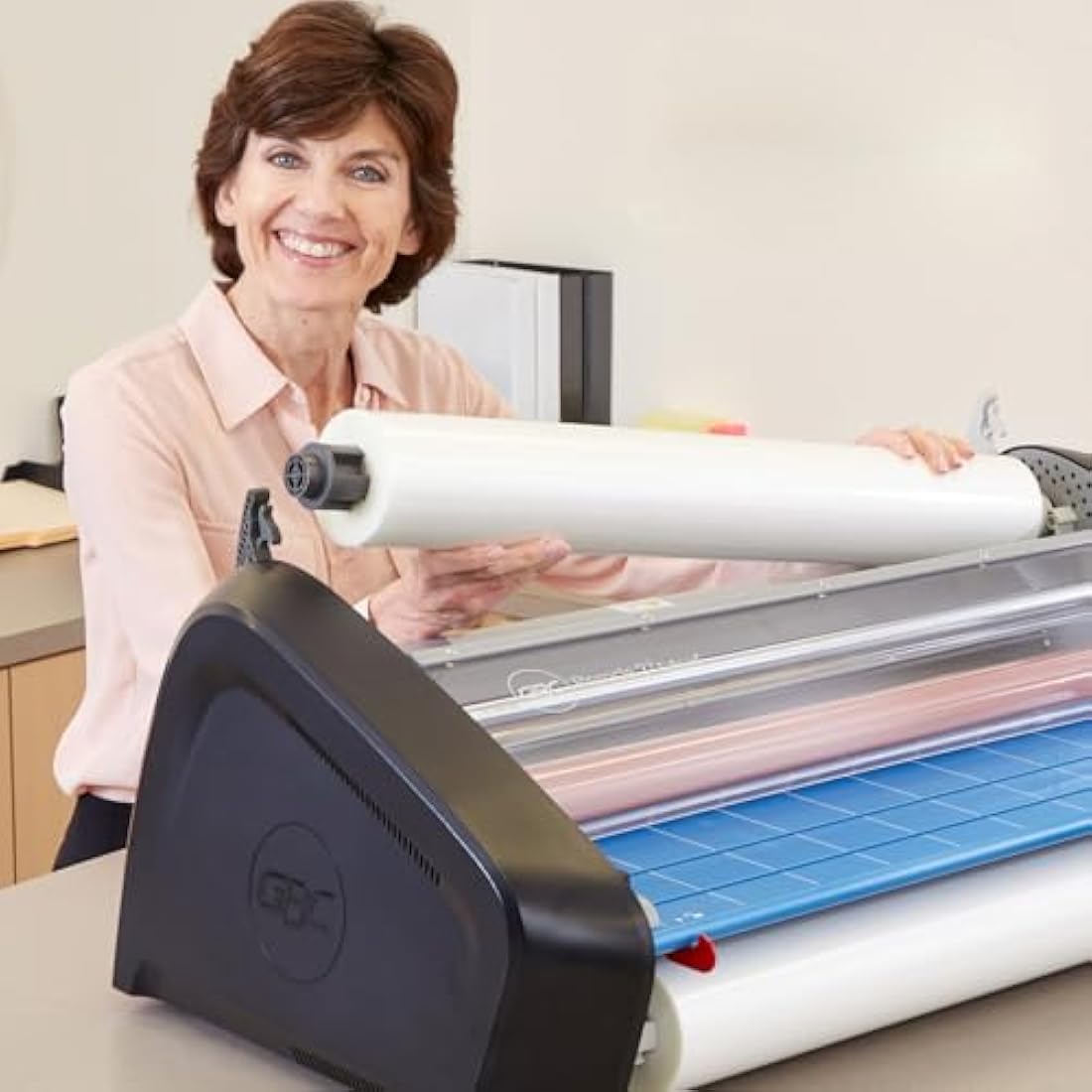 GBC Thermal Laminating Film, Rolls, NAP II, Ultima 35 Ezload, Glossy, 12" x 100', 2 Pack (3000052EZ)