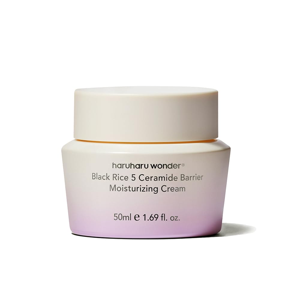 haruharu wonder Black Rice 5 Ceramide Barrier Moisturizing Cream, Daily Skin Barrier Care, Long-Lasting Hydration, Soothing & Nourishing, Ceramide