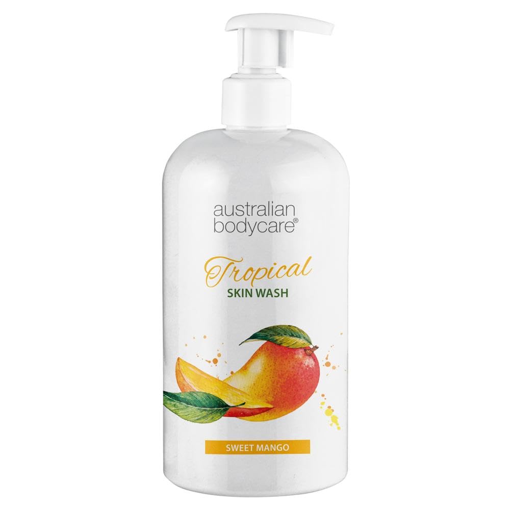 Australian Bodycare Skin Wash Professional 500 ml | Tea Tree Oil + Mango Body Wash for the Skin | Relieves Spots and Pimples, Acne, Body Odor & smelly