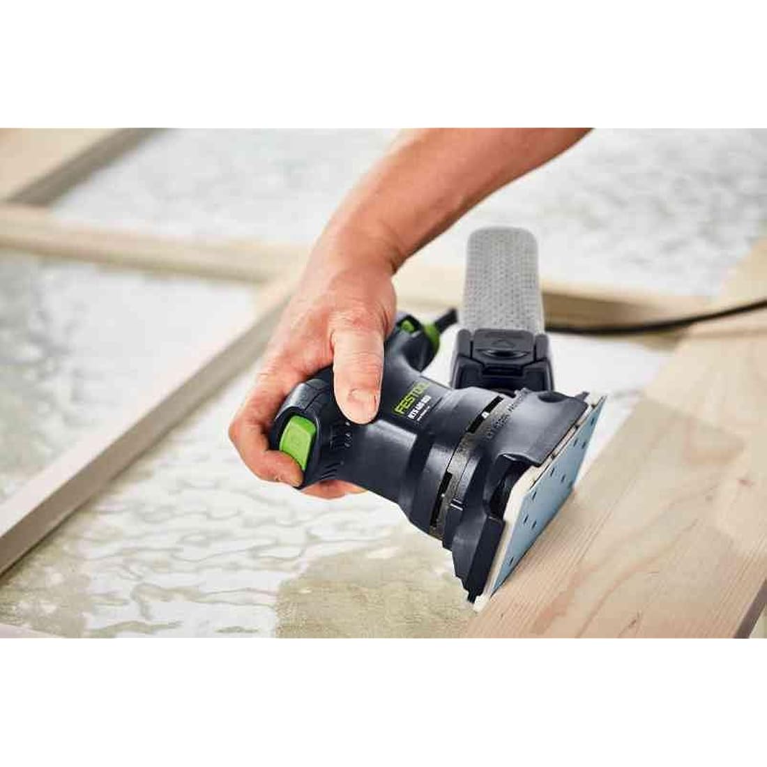 Festool 497120 STF P120 GR Abrasive Sheet 80 x 133 mm - Pack of 100 , Blue