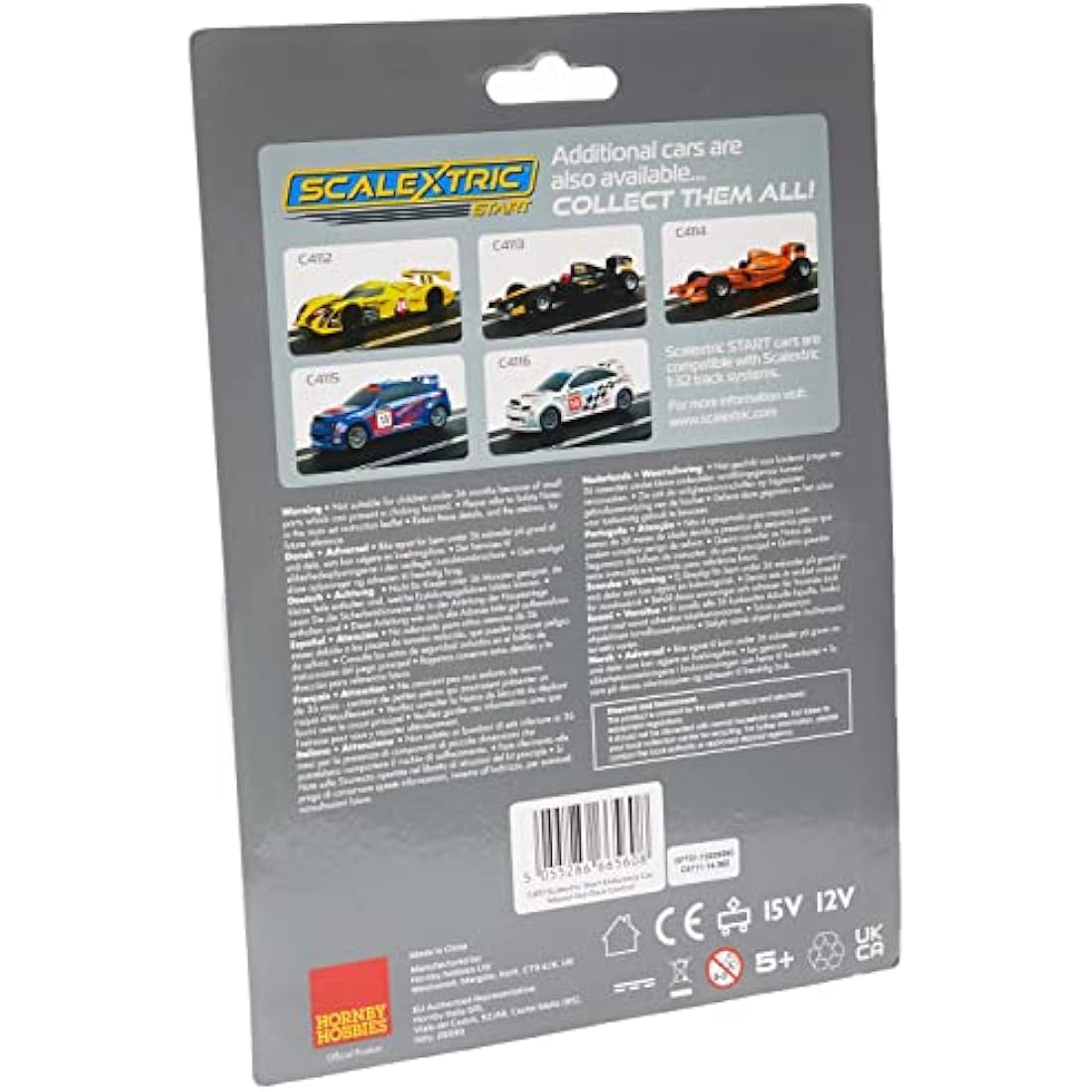 Scalextric Cars - C4111 Start Endurance Car Maxed Out Race Control - Toy Slot Car for use with Scalextric Race Tracks or Set - Small Kids Gift Ideas for Boy/Girl Ages 5+, Scalextric Accessories