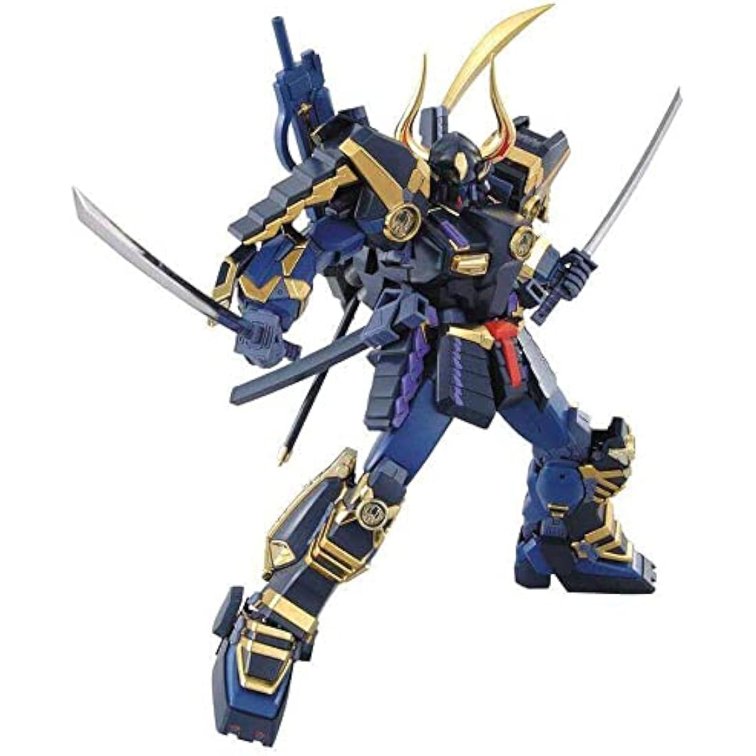 Bandai Hobby BAN163119 MUSHA GUNDAM MK-II Gunpla Master Grade Model Kit, Gold