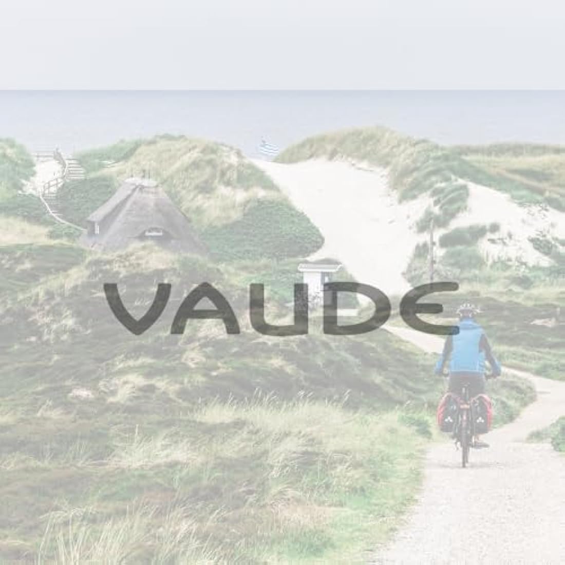 VAUDE Aqua Back Plus Bike Pannier, 2 x Rear Bike Rack Bag Waterproof, 51L Total Volume, Cycling Bag, Easy Mounting - Made in Germany