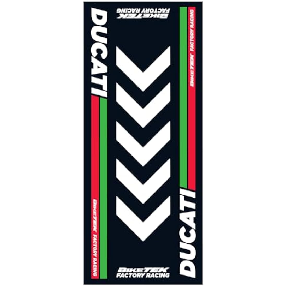 Biketek Garage Mat Series 4 190 x 80 cm Suitable for Ducati