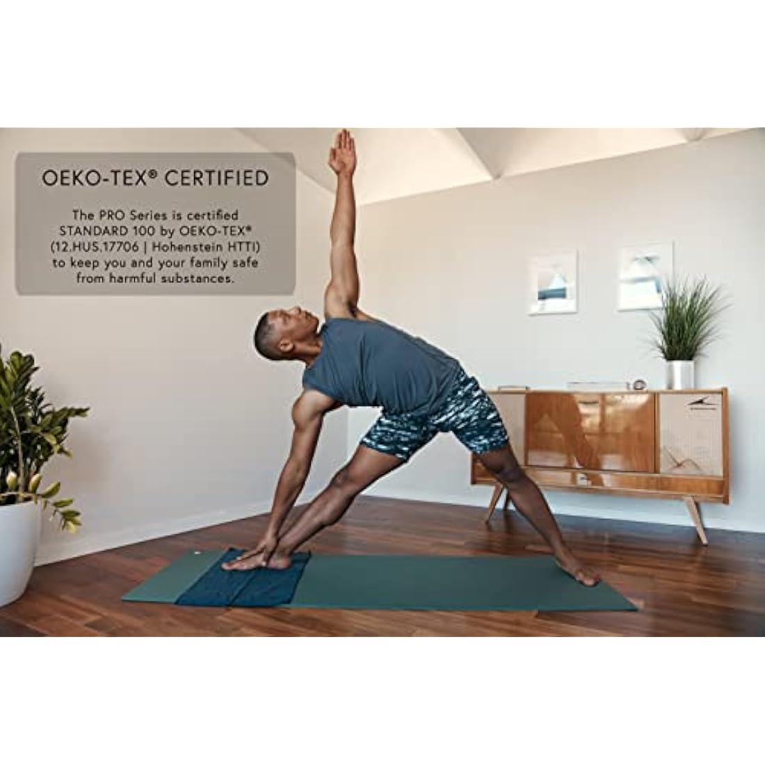 Manduka PRO Yoga Mat – Premium 6mm Thick Mat, High Performance Grip, Ultra Dense Cushioning for Support and Stability in Yoga, Pilates, Gym and Any General Fitness