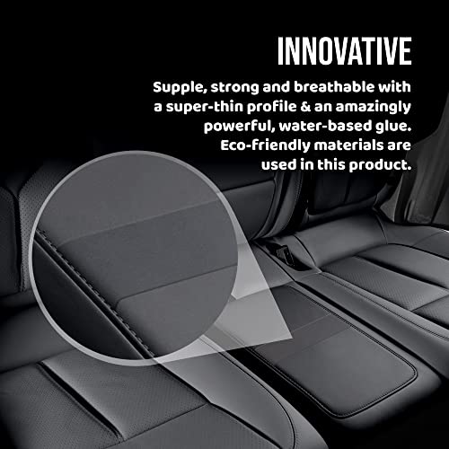 MastaPlasta Original Self-Adhesive Leather Repair Patch - Dark Brown 150 x 10cm (60 x 4in). Your Quick and Easy All-in-One Upholstery-Quality Leather Repair Kit for Sofas, Car Seats, Bags & DIY
