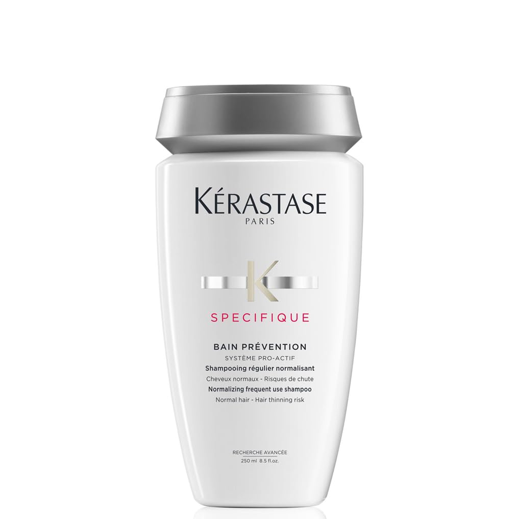 K?rastase Specifique, Nourishing & Balancing Anti-Fall Shampoo, For Normal Hair and Hair-Thinning, No Silicone, Bain Prevention, 250ml