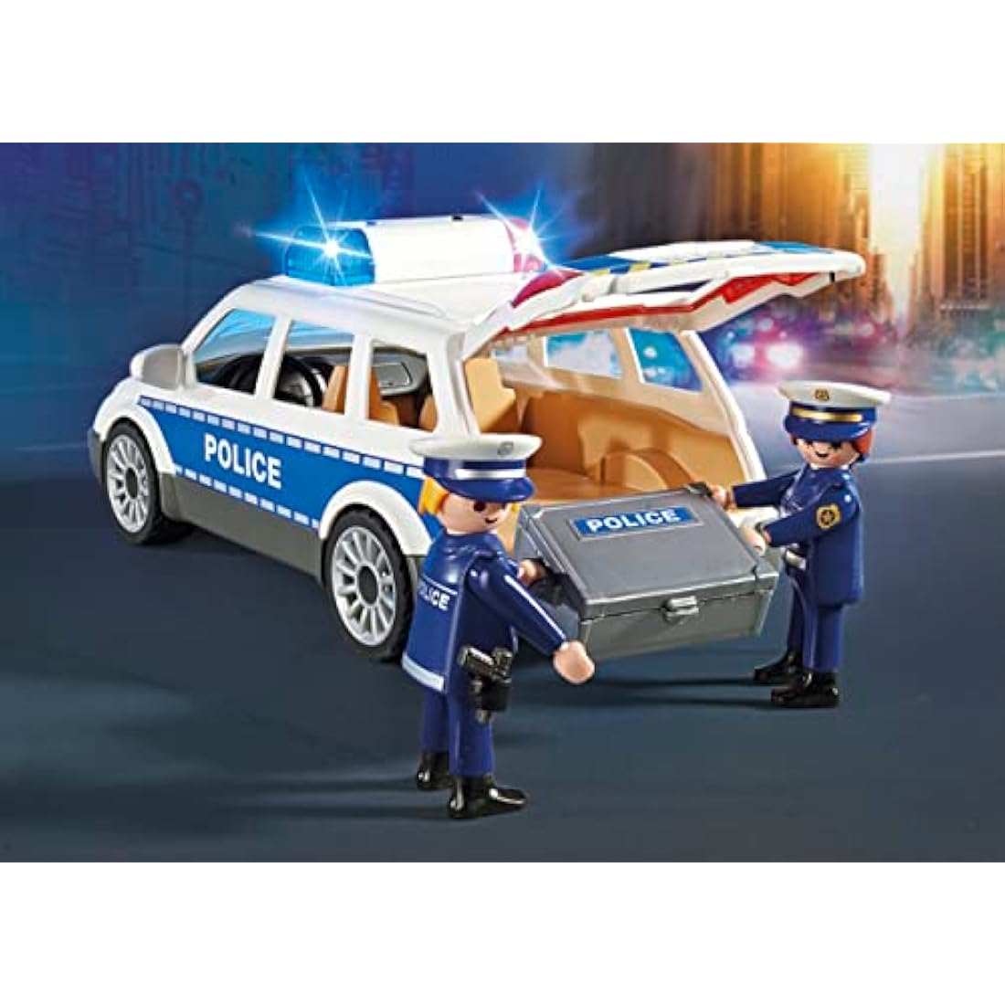 Playmobil 6920 City Action Police Squad Car with Lights and Sound