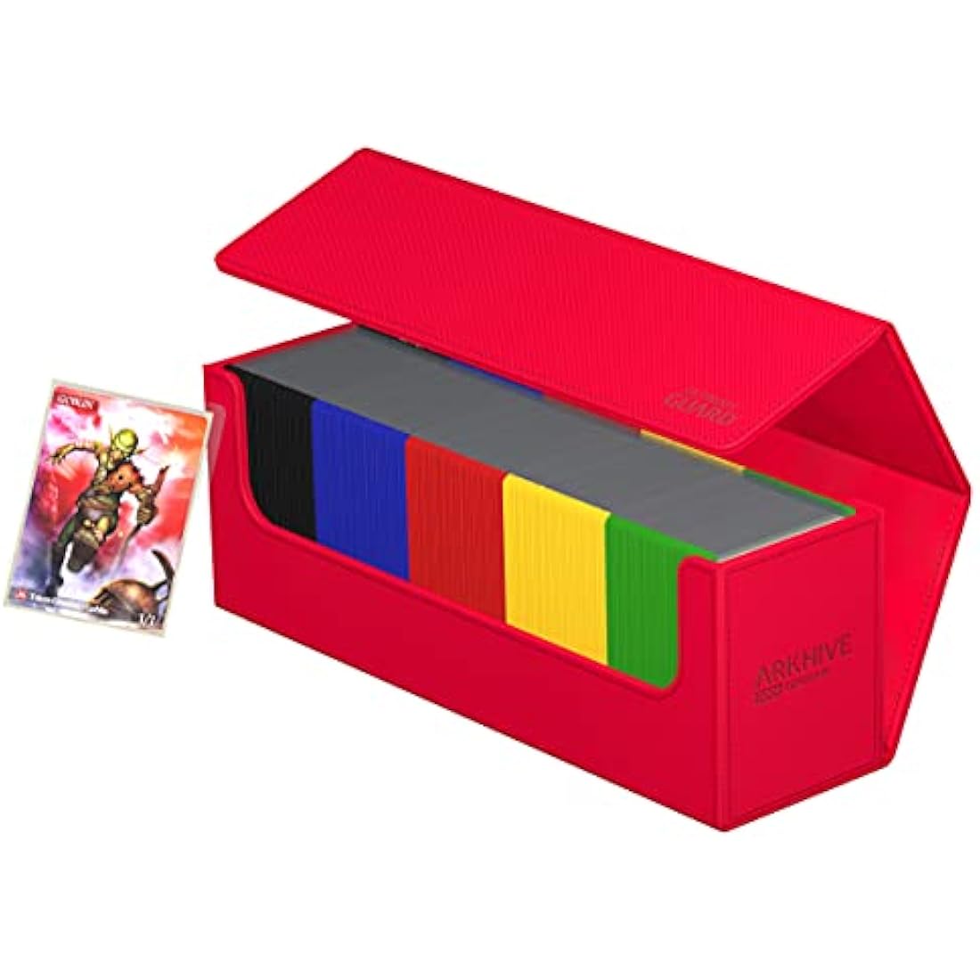 Ultimate Guard Arkhive 400+ XenoSkin Monocolor Red