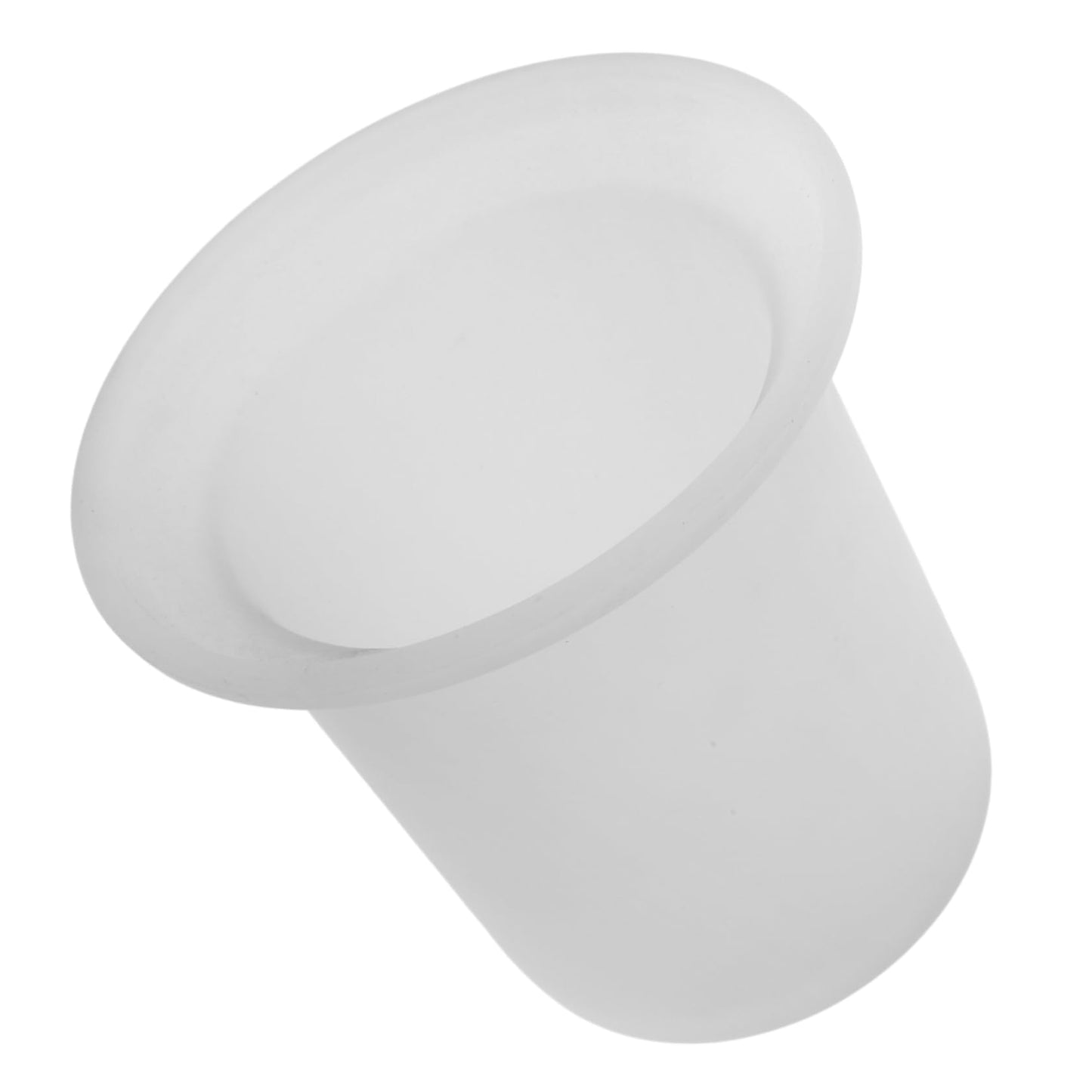 Healvian Frosted Glass Toilet Brush Holder with Storage Rack for Organized Bathroom and User-friendly Design Space-saving for Home and Public Toilets