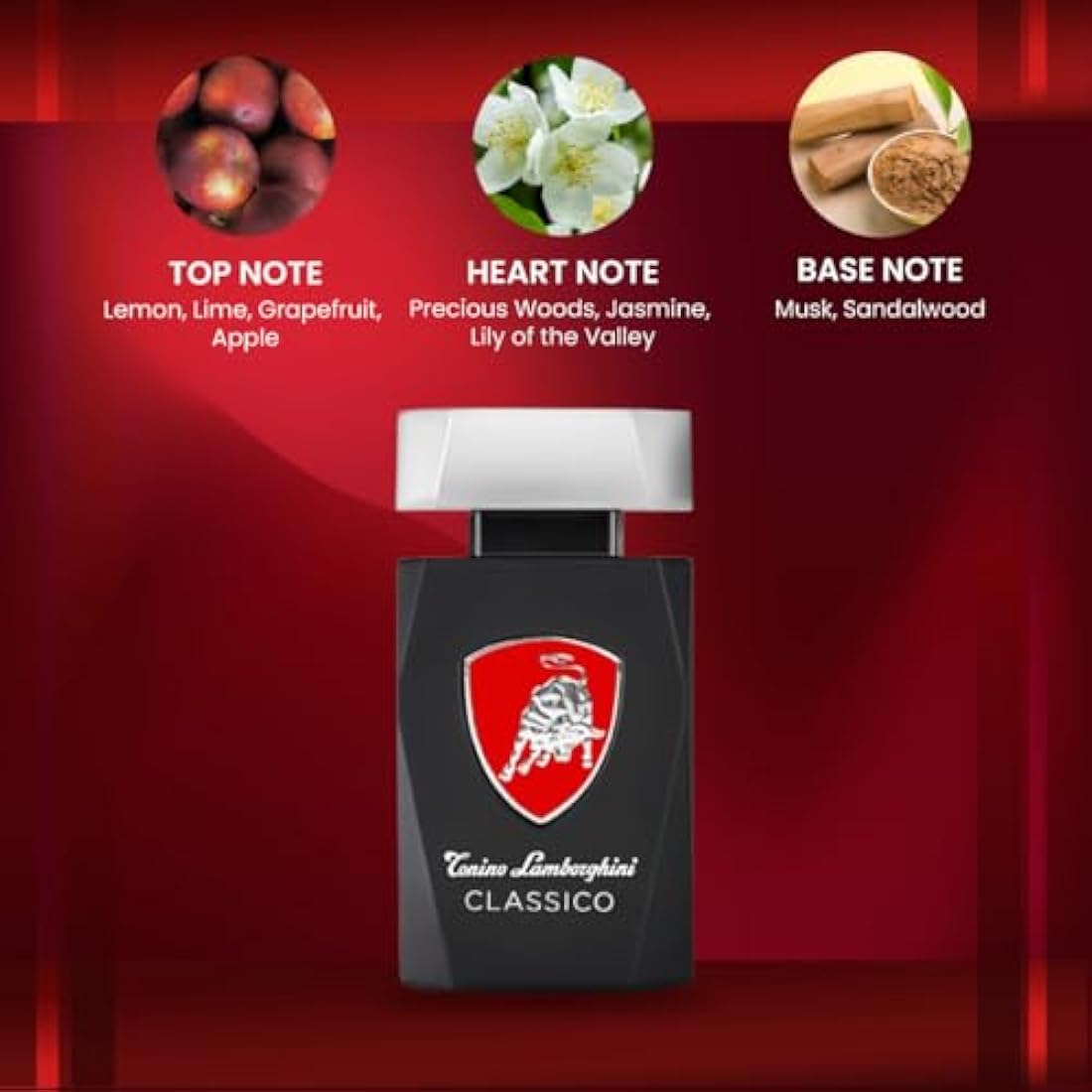 Lamborghini Eau De Toilette Man,125 milliliters,multicoloured