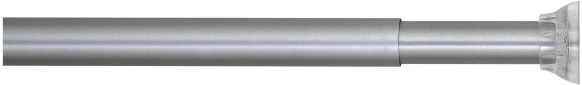 Sealskin Shower Curtain Tension Rod, extensible, Metal, Matt Aluminium, 2 X 2 X 255 cm